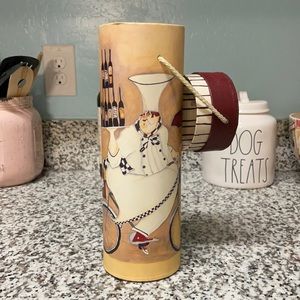 Adorable Chef Bistro Parisian Wine Bottle Holder